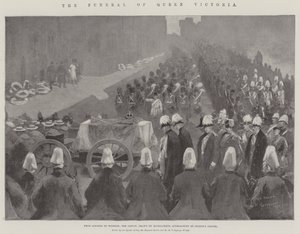 Dronning Victorias begravelse